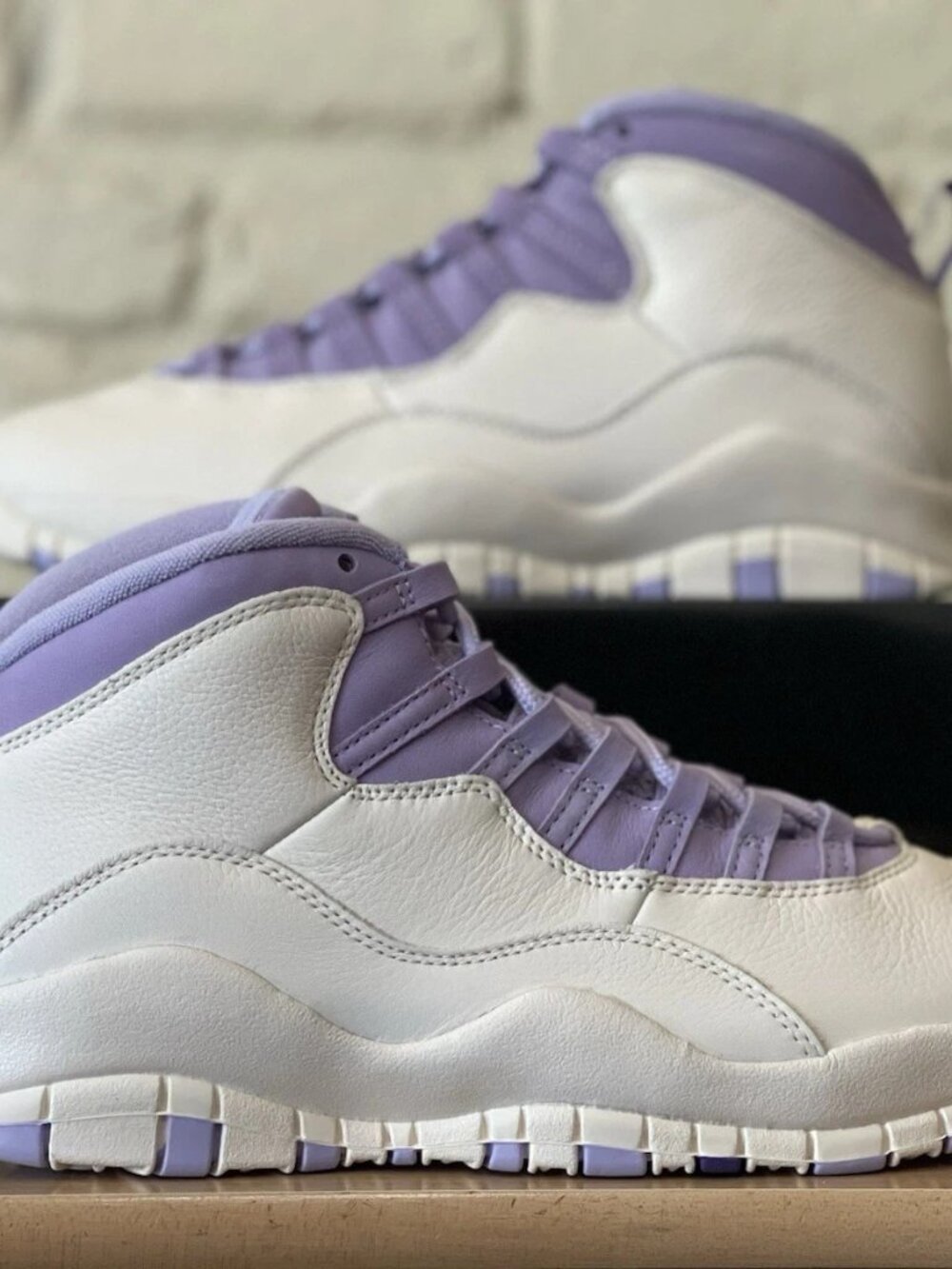 Women's Nike Air Jordan 10 Retro Hydrangeas Sneakers Shoes - IQ0388-101